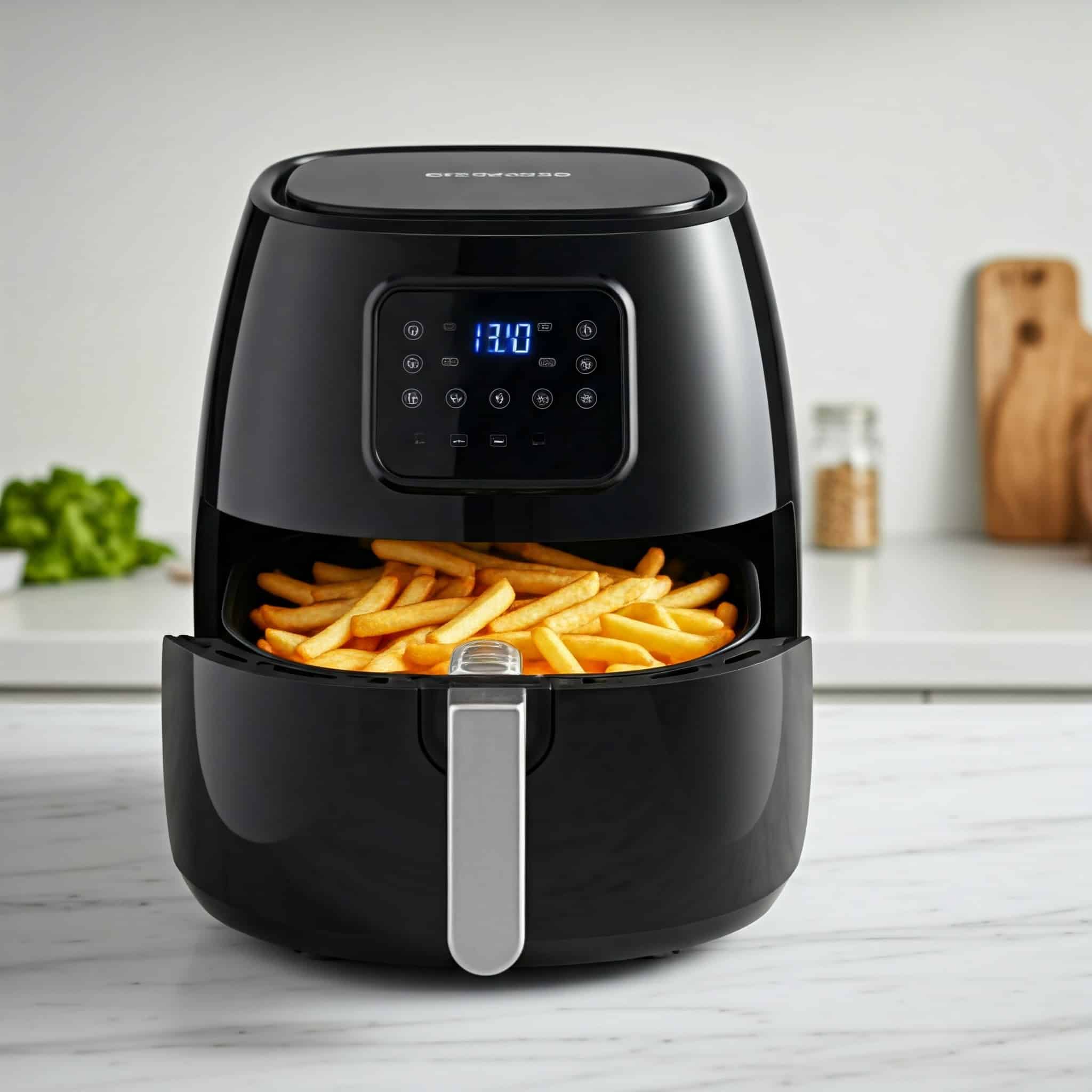 Airfryer patat friet bakken